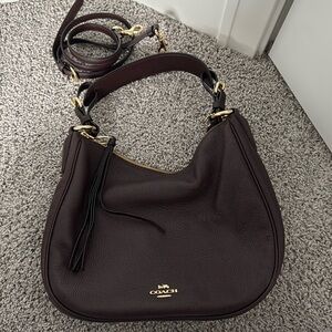 Coach Sutton Pebble Leather Hobo Shoulder Bag - Brand New